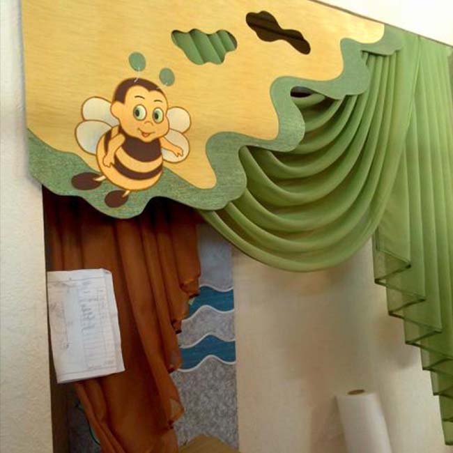 Дизайн штор детской